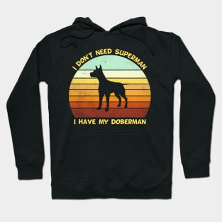 Doberman t-shirt Hoodie